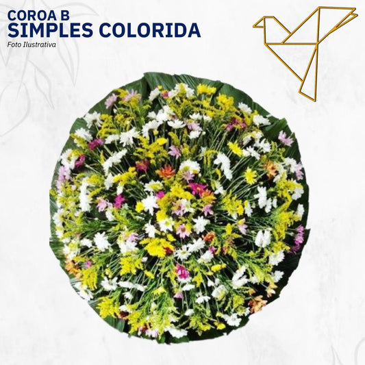 Coroa B - Simples Colorida