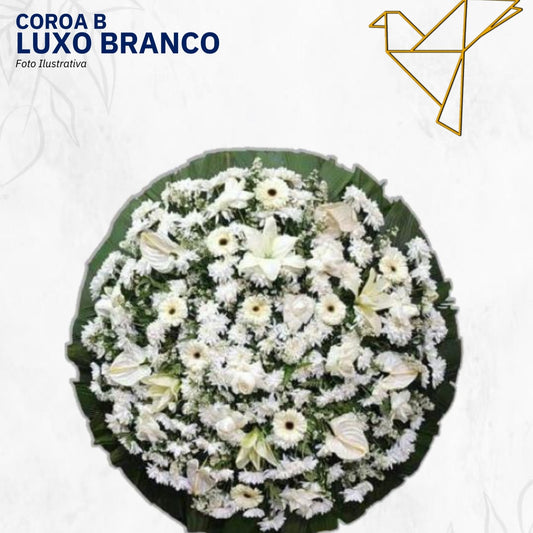 Coroa B - Luxo Branco