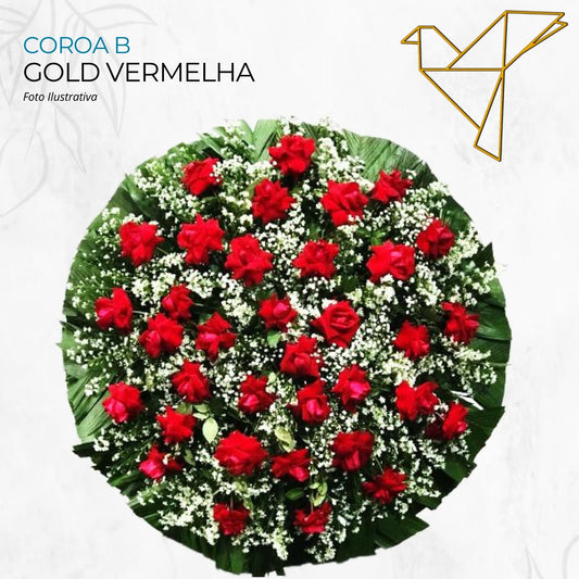 Coroa B - Gold Vermelha